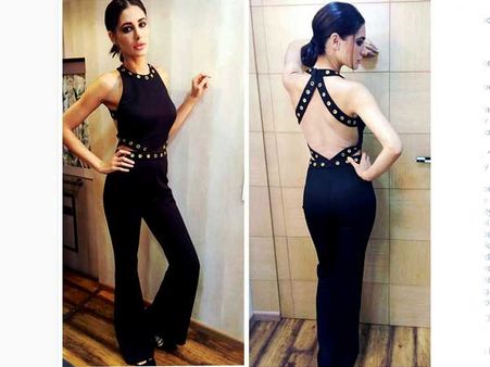 Nargis Fakhri In Simran Arya Jumpsuit Nargis Fakhri In Simran Arya Jumpsuit