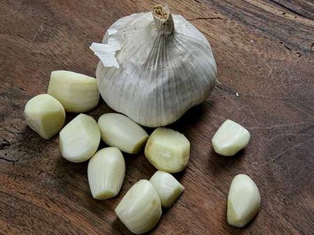 Garlic: 