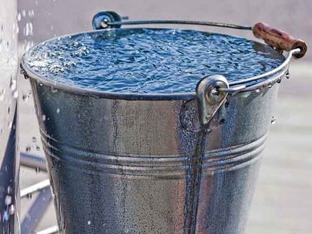 The Bucket Water Trick: