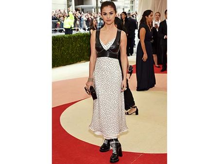 Selena Gomez In Louis Vuitton Dress