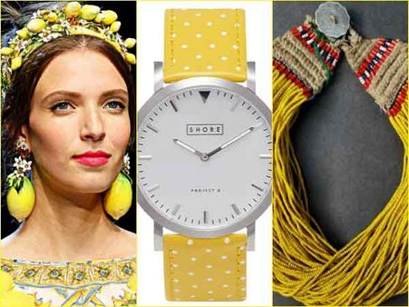 Accessorise With Yellow