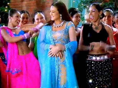 Naina's Blue Lehenga - Kal Ho Na Ho Naina's Blue Lehenga - Kal Ho Na Ho