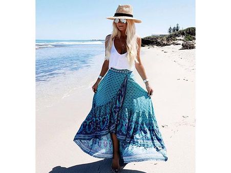 Printed Beach Style
