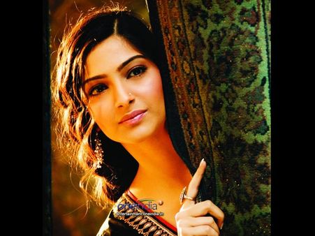 9. Over The Shoulder Braid With Side Bangs: 