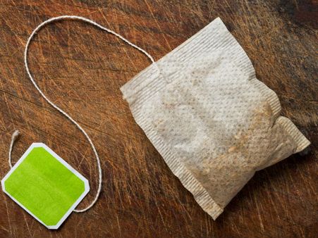 7. Used Tea Bags: