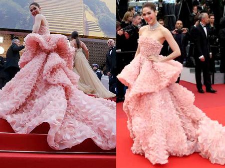 Araya A Hargate In A Splendid Pink Gown Araya A Hargate In A Splendid Pink Gown