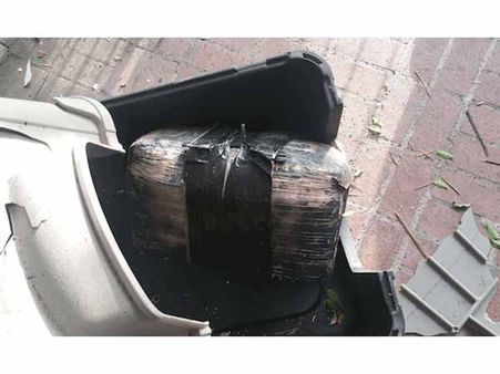 The 28-Pound Bundle Of MarijuanaCourtesy