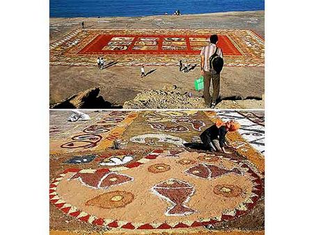 World's Largest Sand Carpet World's Largest Sand Carpet