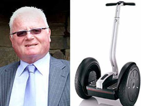 Death From Jumping Off A Cliff In A Segway