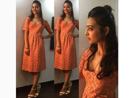 Feminine Cut-work Dress