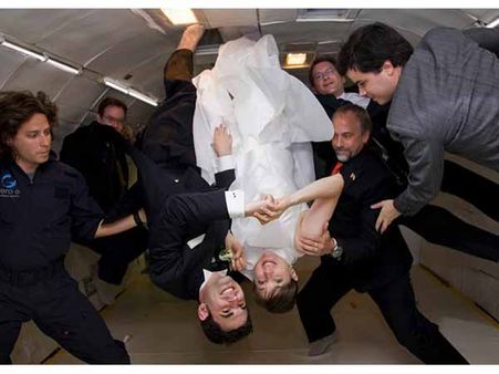 Zero-Gravity Wedding