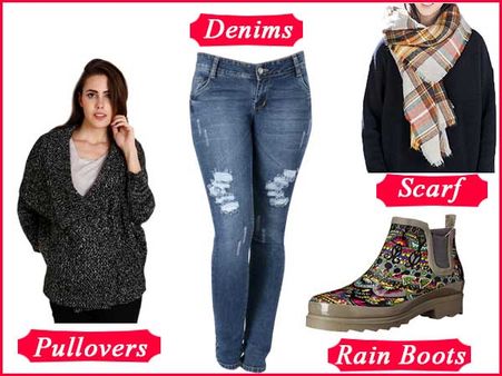 Rainy Day Casual Look Rainy Day Casual Look