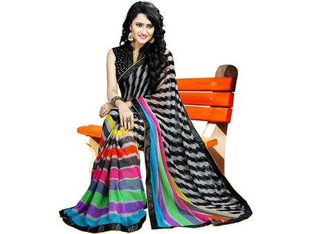 The Striped Saree The Striped Saree