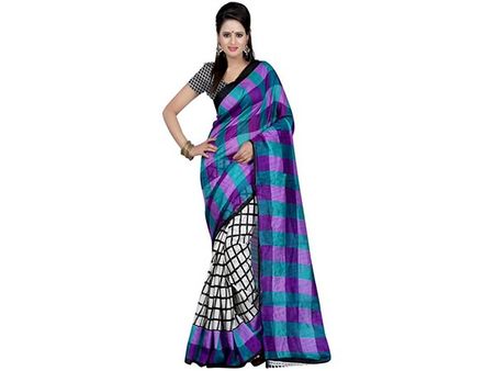The Chequered Saree The Chequered Saree