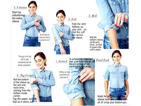 The J-Crew Sleeve Fold