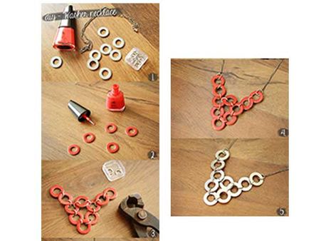 Washer Necklace Washer Necklace