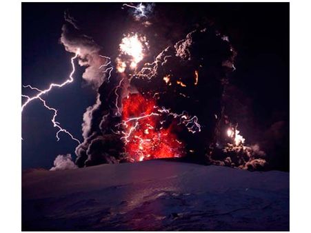 Eyjafjallajokull Volcano In Iceland