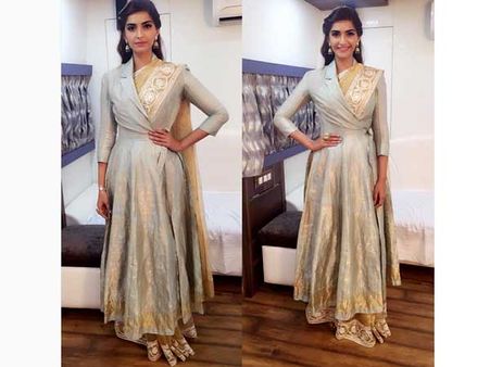 The Jacket & Saree Combo