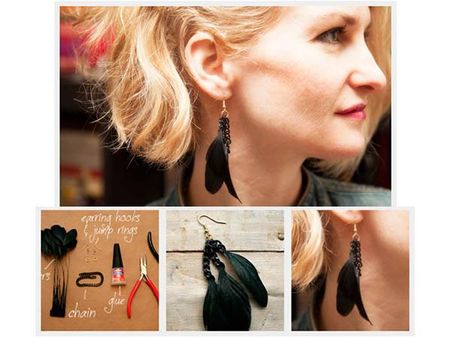 Feather Earrings Feather Earrings