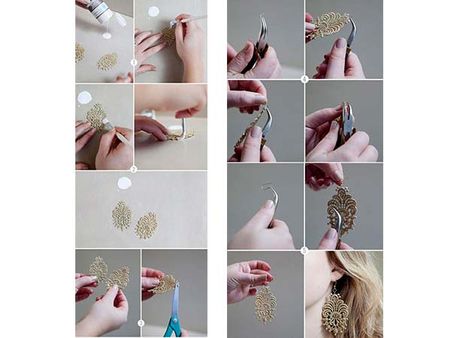 Lace Earrings Lace Earrings