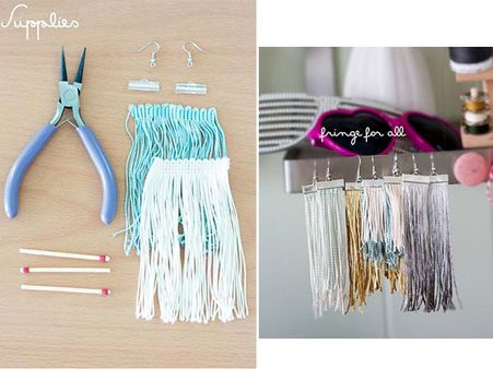 The Fringe Earrings The Fringe Earrings