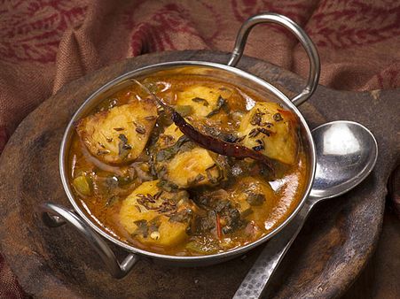 Potato Curry: 