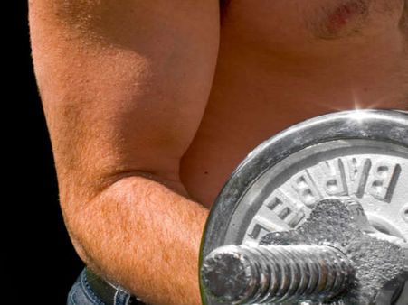 High Repetitions-Slightly Less Weight