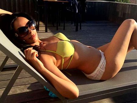 The Green Yellow Bikini