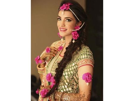 White beads & Floral