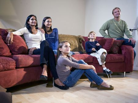 Watch A Movie At Home: 