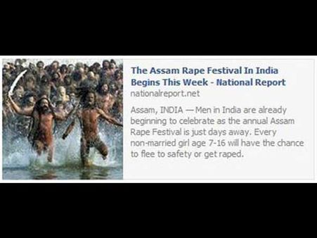 Rape Festival In Assam