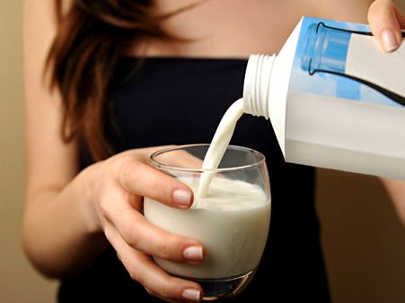 6. Massaging With Milk: 
