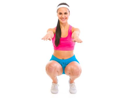 11. Squatting Partially: 