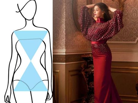 Hourglass Shape (Triangles Opposing)