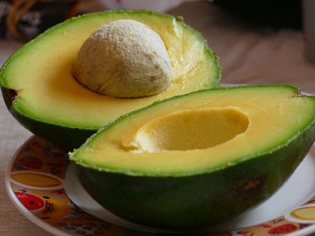 3. Avocados With Green Leafy Vegetables: 
