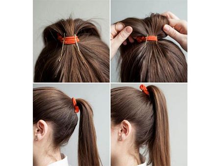 4. Bobby Pins For Lifted Ponytail: 