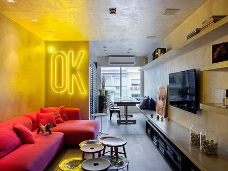 Drama With Neon Lighting 