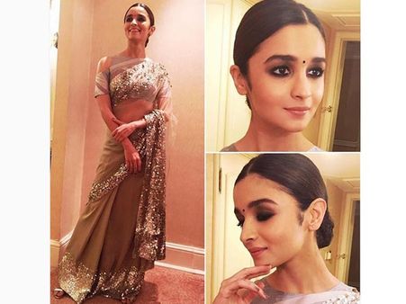 Alia Bhatt In Manish Malhotra
