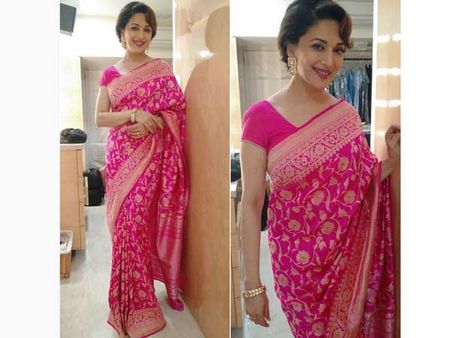 Madhuri In Ritu Kumar