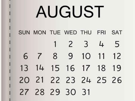 August Helps You To Recover!