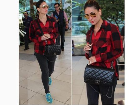 Kareena's Plaid Shirt