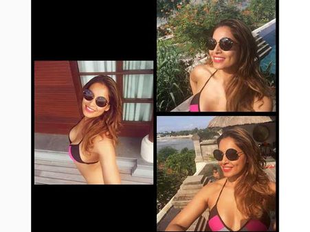 Bipasha Basu's Two-Toned Bikini
