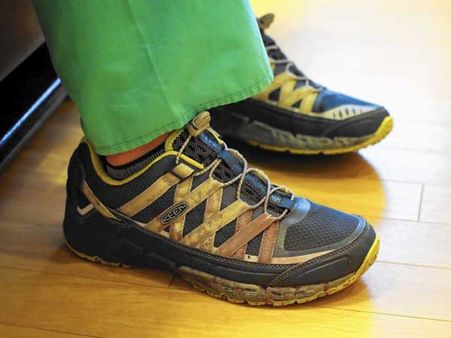 His Shoes Were Soaked In Blood...