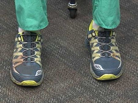 These Were His Shoes...