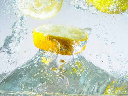 2. Lemon Water: