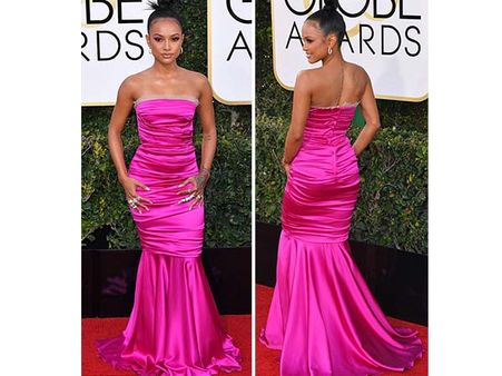 Karrueche Tran In Her Bright Pink!