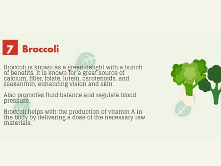 7. Broccoli