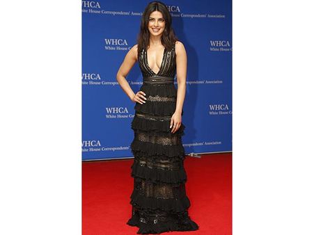 9.While Attending Dinner At The White House