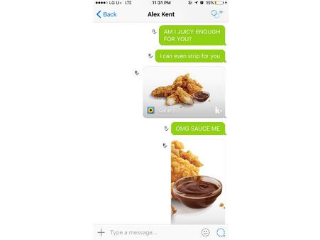 She Even Had A Tasty Reply!