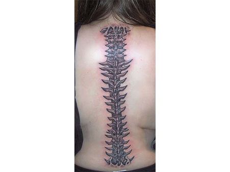 She Knows How To Flaunt Her Backbone!